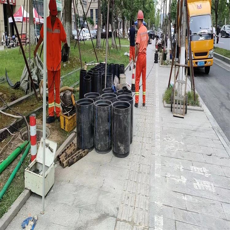 济水街道管道短管置换修复